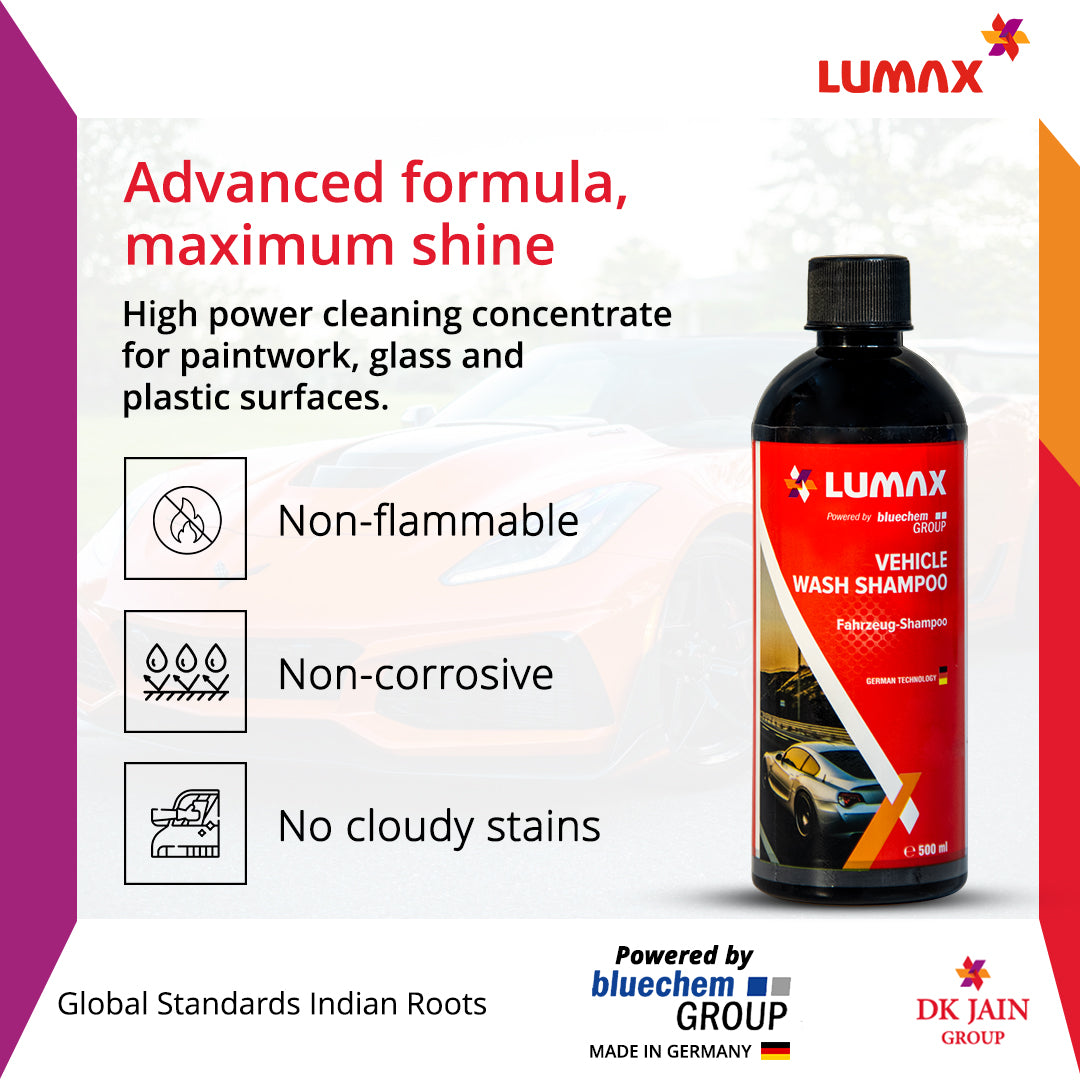 VEHICLE WASH SHAMPOO-500ML
