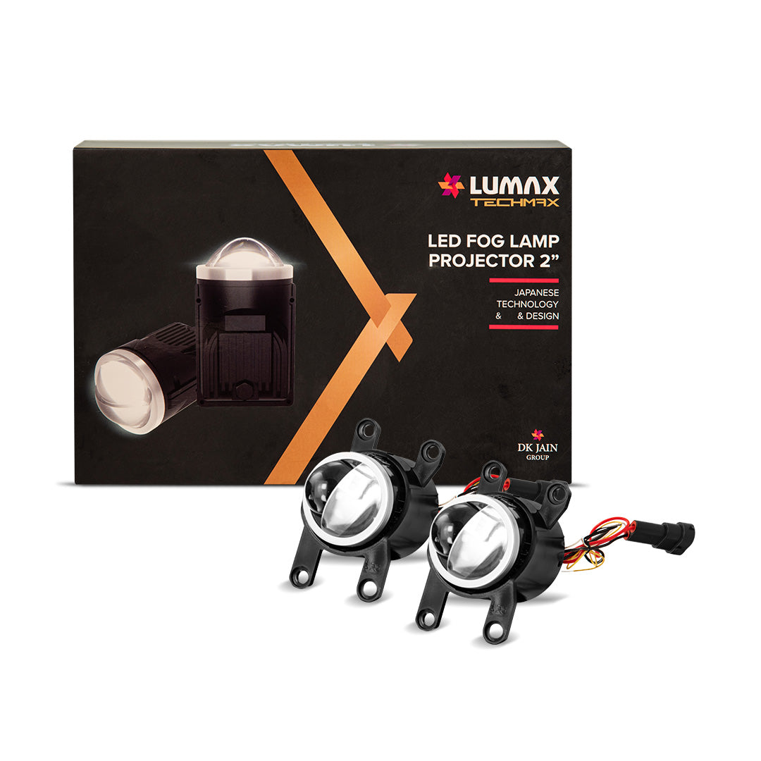 PROJECTOR FOG LAMP 6000K 2'' UNIVERSAL