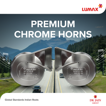 Windtone 12V 90 DIA Chrome