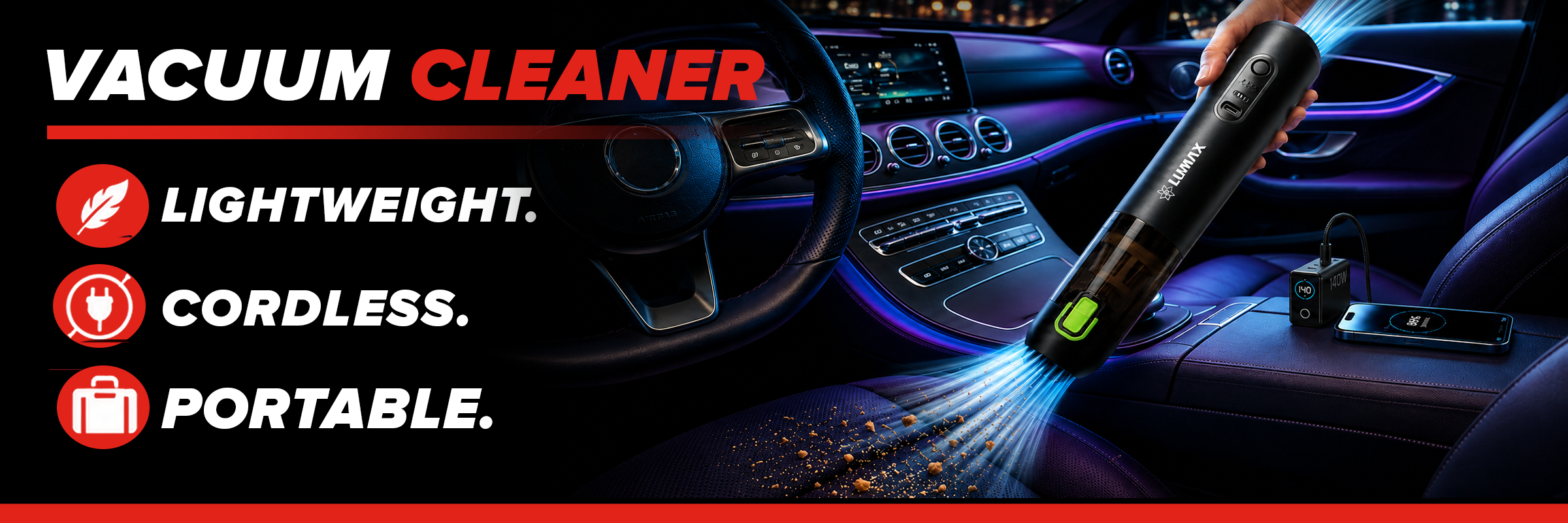 Vacuum Cleaners Banner