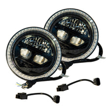 7'' H/L PRJECTOR LED DRL SET THAR