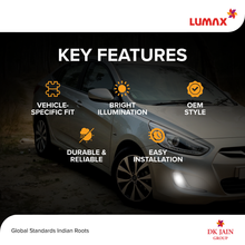 Verna Fluidic Fog Lamp (Right Side, 881 Bulb)