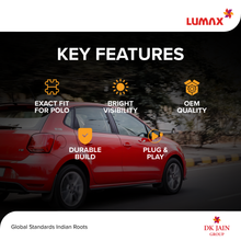 Polo Fog Lamp Assembly (Right Side, H8 Bulb)