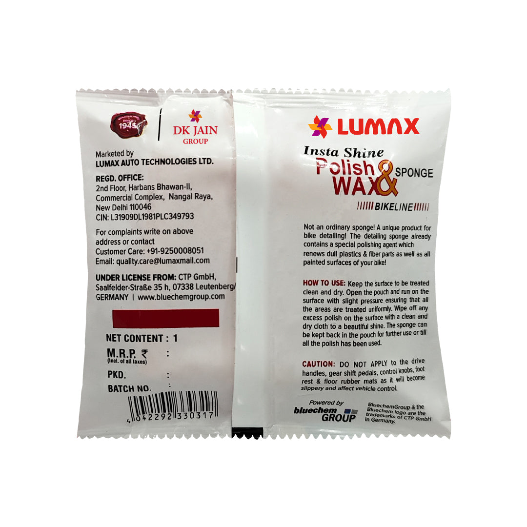 BIKE SPONGE - PACK OF 6