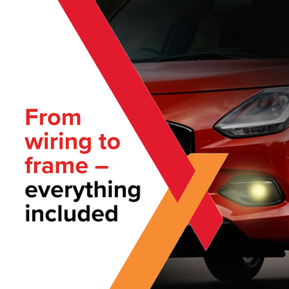 Fog Lamp Swift 24 LED with Frame & Wire Set