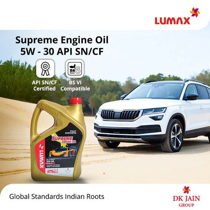 SUPREME SYN ENGN OIL 5W30 3.5L SN/CF