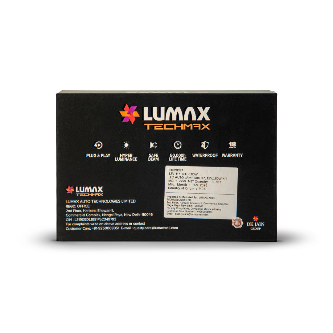 LED AUTO LAMP 9005,12V,160W KIT