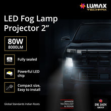 FOG LAMP LED PROJECTOR 2" 3000K