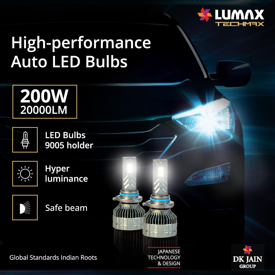 LED AUTO LAMP 9005,12V,200W KIT
