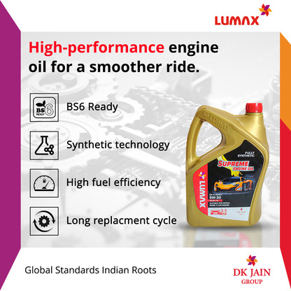 SUPREME SYN ENGN OIL 5W30 3.5L SN/CF