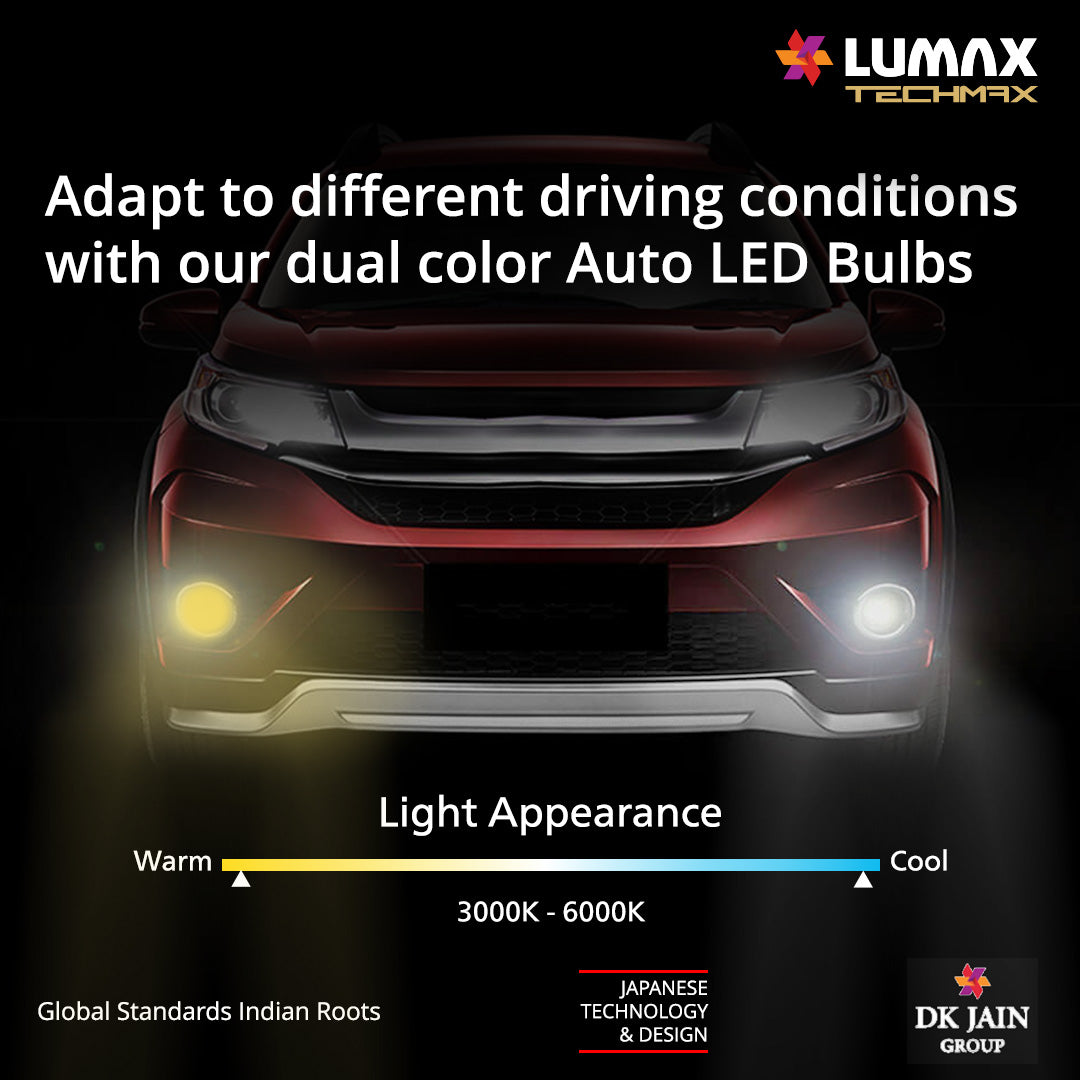 LED AUTO LAMP H8-12V,140W SET DBLE CLR