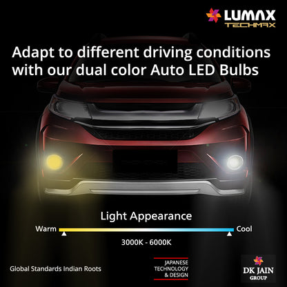 LED AUTO LAMP H8-12V,140W SET DBLE CLR