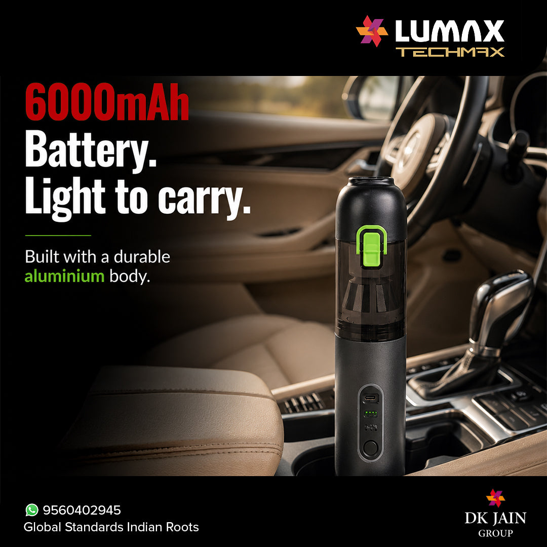 Techmax Car Vacuum Cleaner