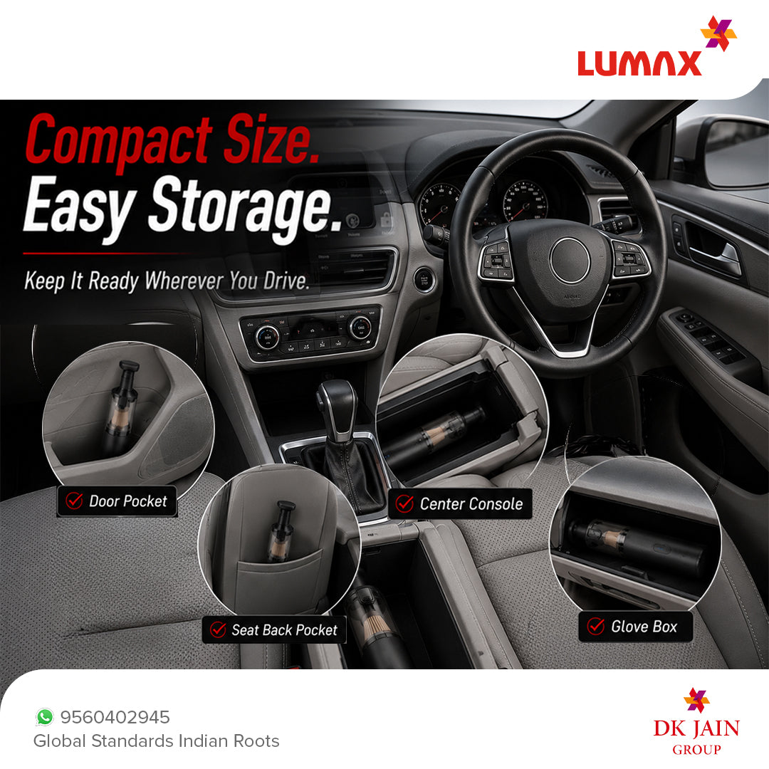 Lumax Car Vacuum Cleaner and Air Duster