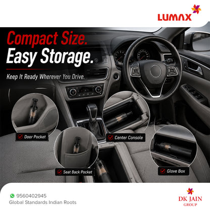 Lumax Car Vacuum Cleaner and Air Duster