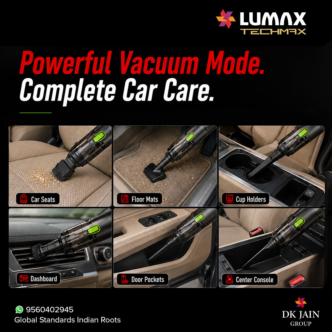 Techmax Car Vacuum Cleaner