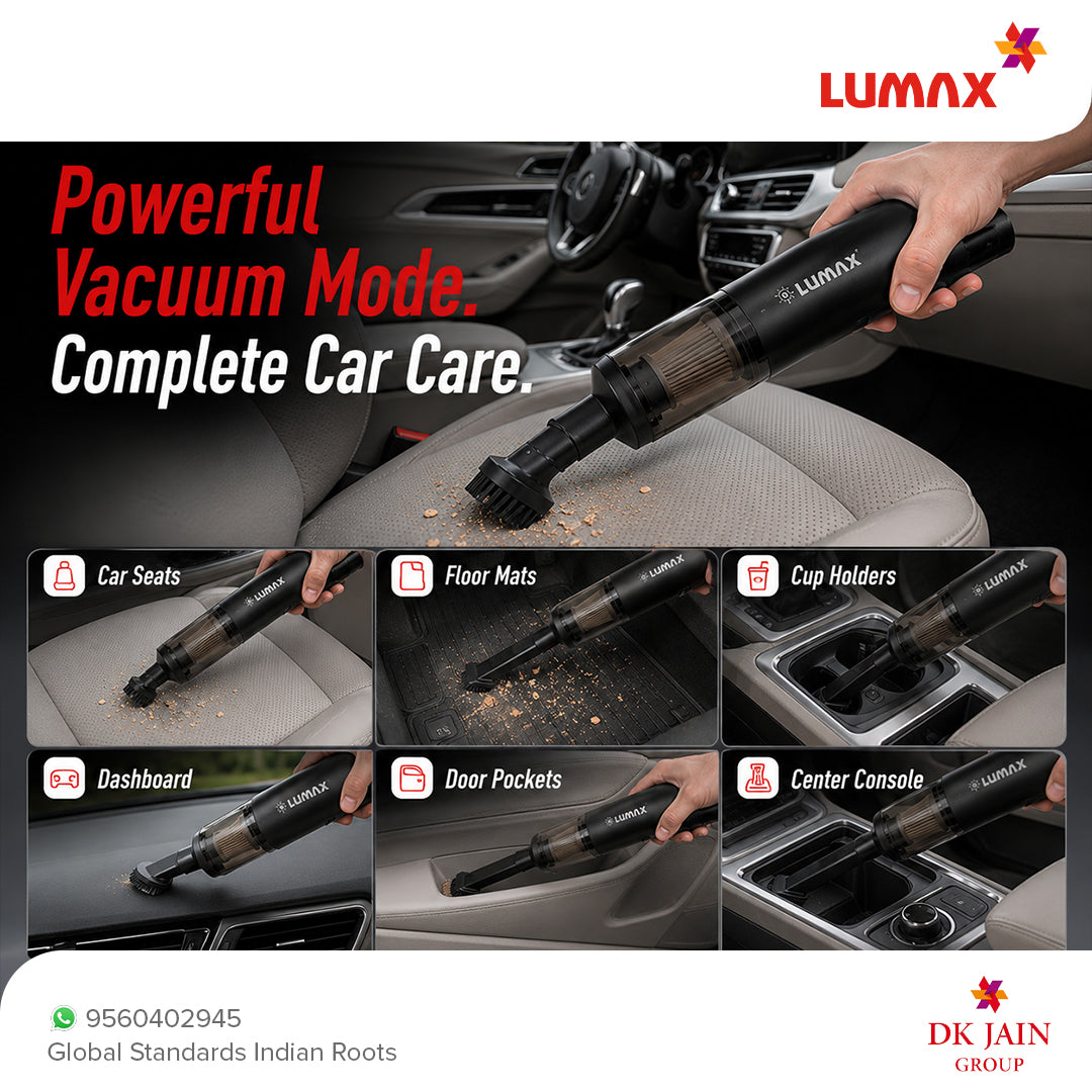 Lumax Car Vacuum Cleaner and Air Duster