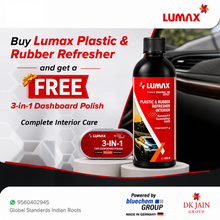 PLASTIC & RUBBER REFRESHER INTERIOR-500ML (FREE 3-in-1 Dashboard Polish)